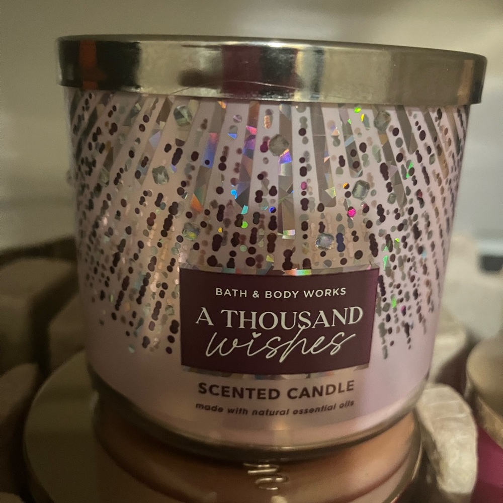 Bath and Body works candle